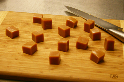 Homemade Chocolate Dipped Caramels 