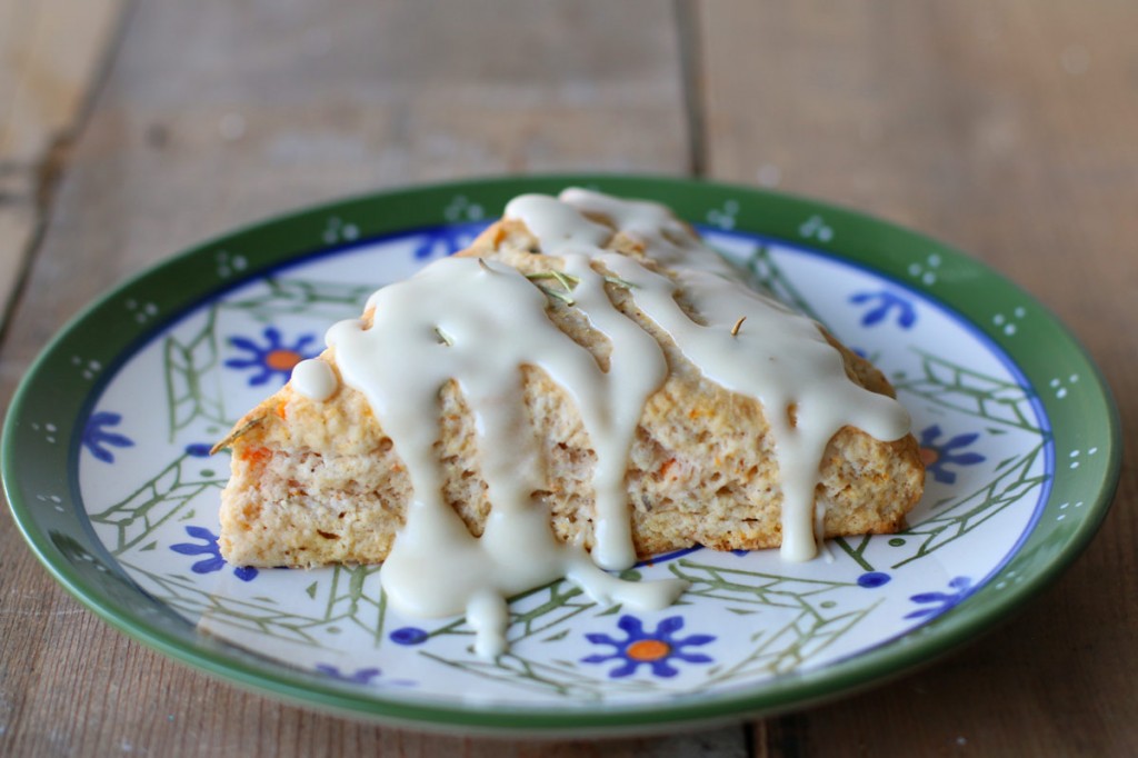 rosemary sweet potato scones