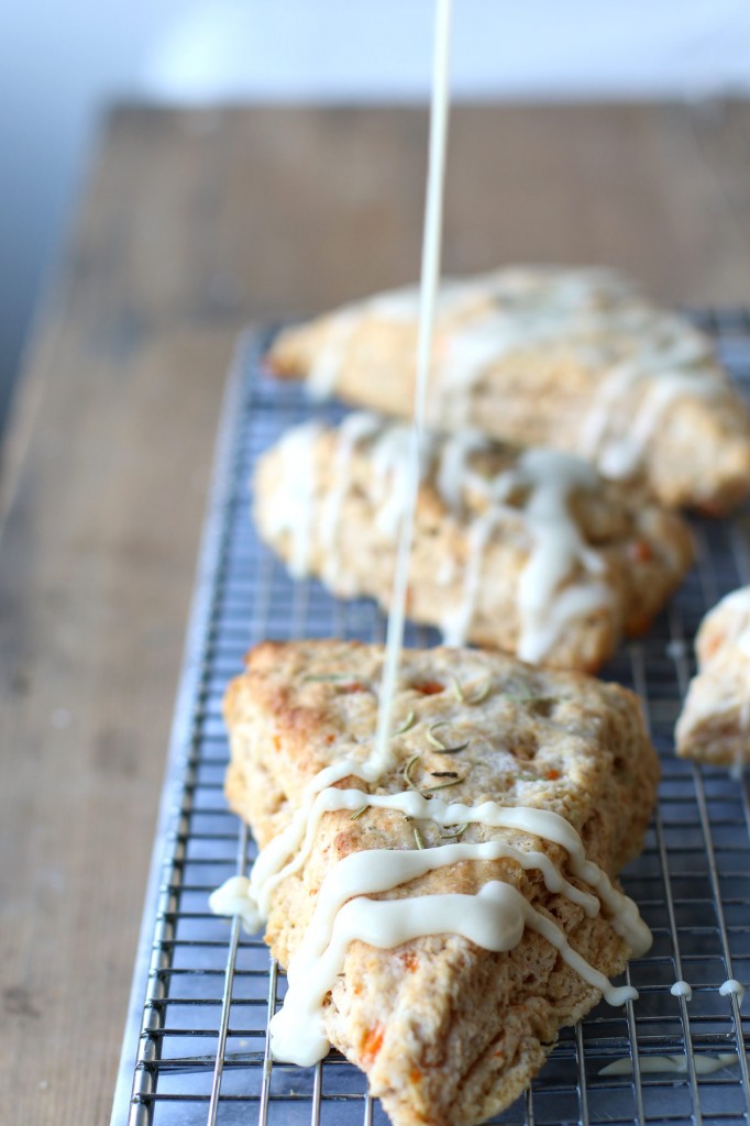 rosemary sweet potato scones