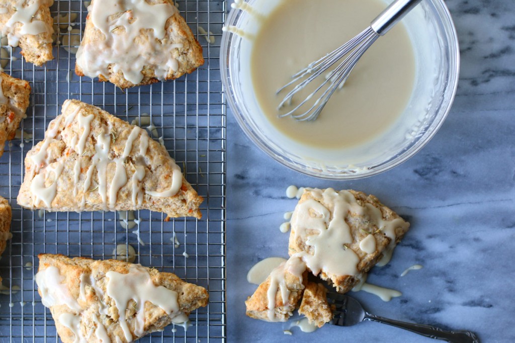 rosemary sweet potato scones