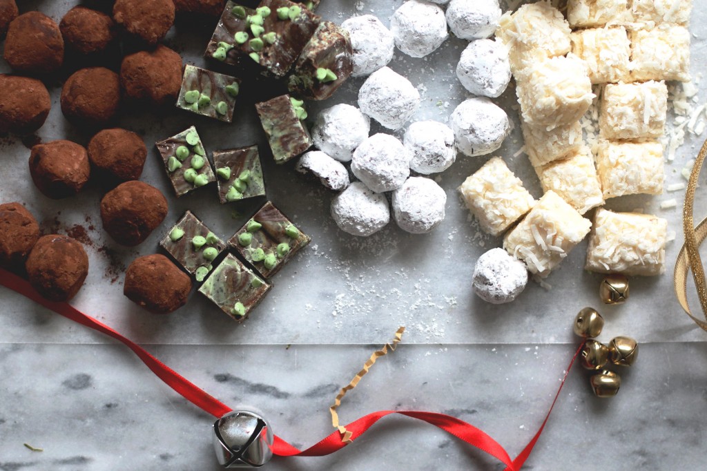 Truffles and fudge make the perfect edible Christmas gift