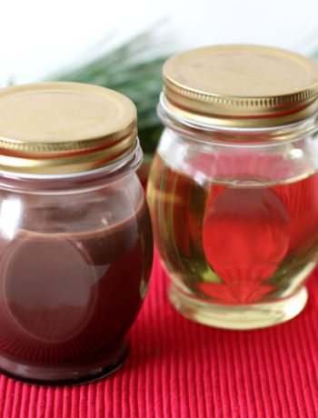 Edible Gift Ideas: Infused syrups