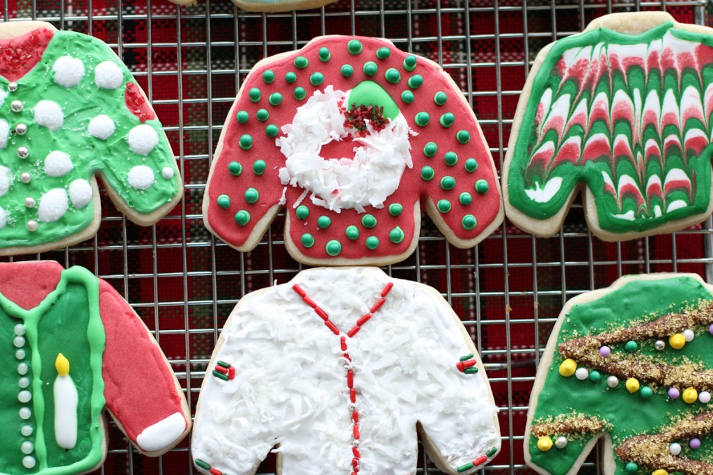 Ugly Sweater Sugar Cookies