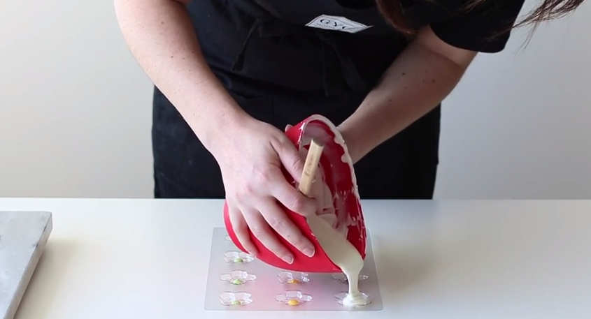 Orson Gygi's Video on How to Fill a Chocolate Mold