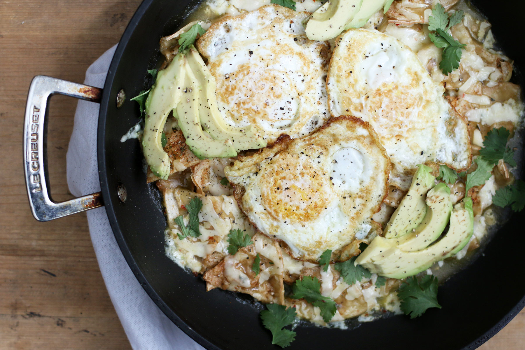 Chilaquiles recipe by Orson Gygi