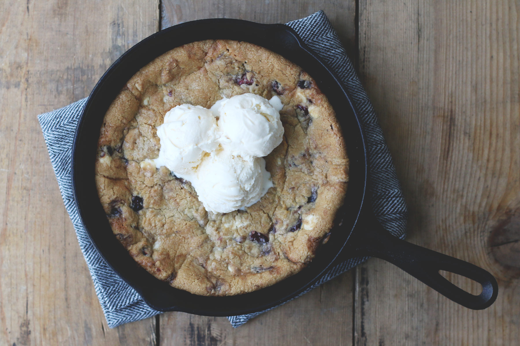 Cast Iron Skillet Cookie