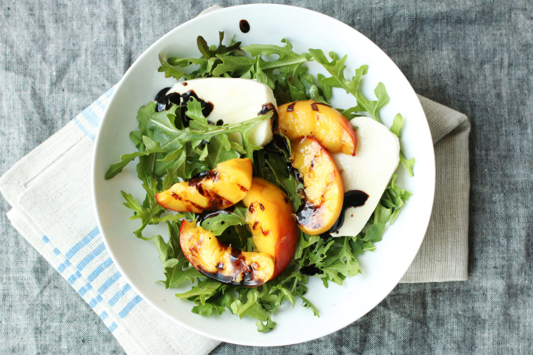 Grilled Peach Salad