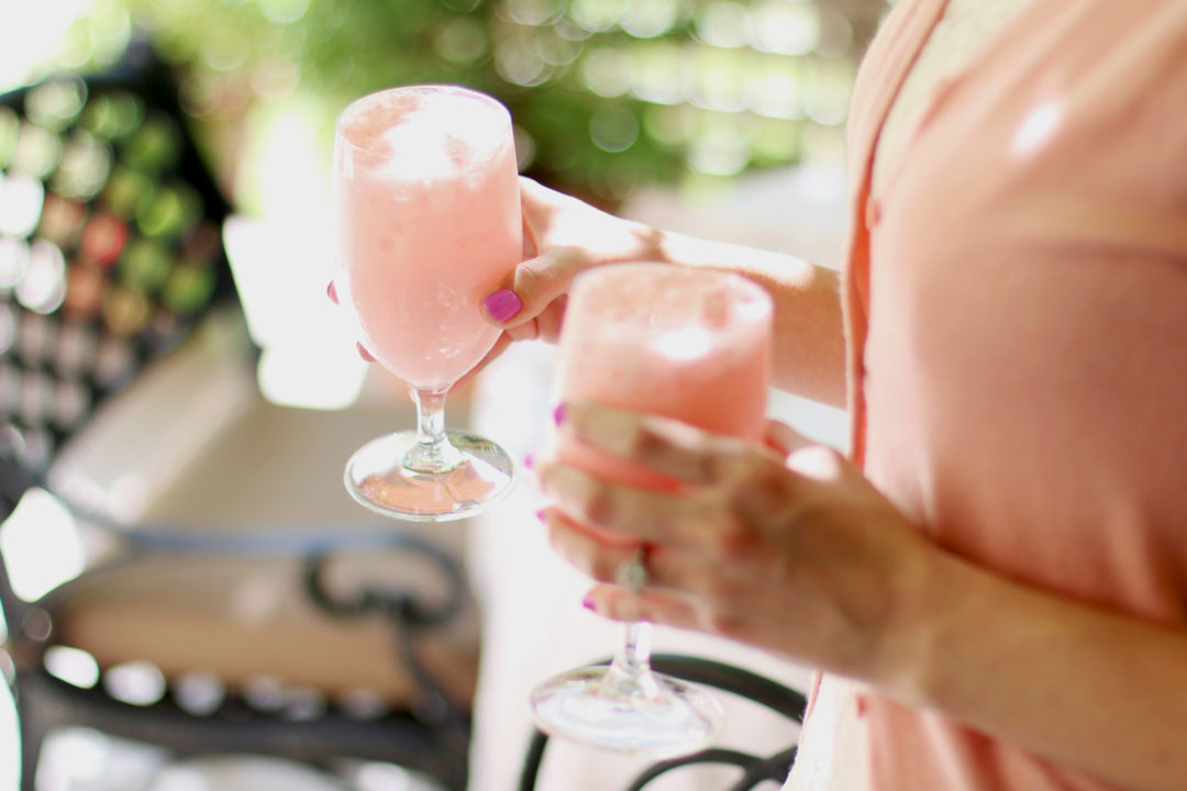 Coconut Strawberry Italian Soda