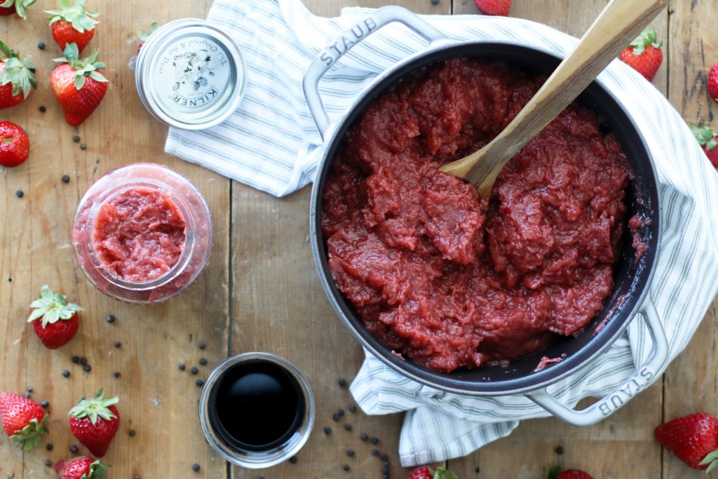 Strawberry Balsamic Jam