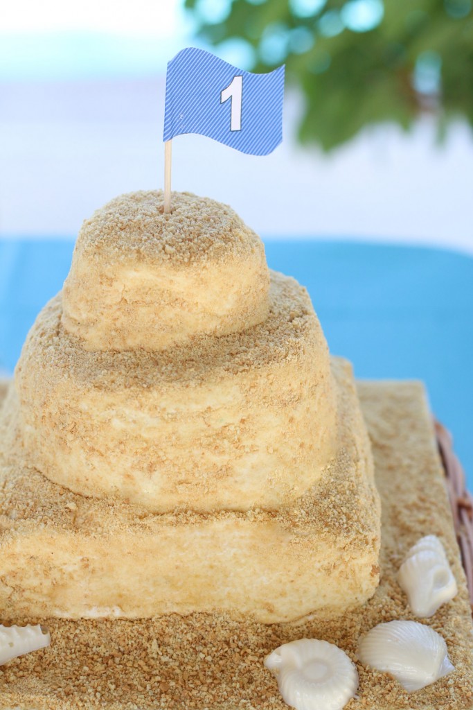 Sand Castle Cake