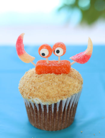 Crab Cupcake Toppers