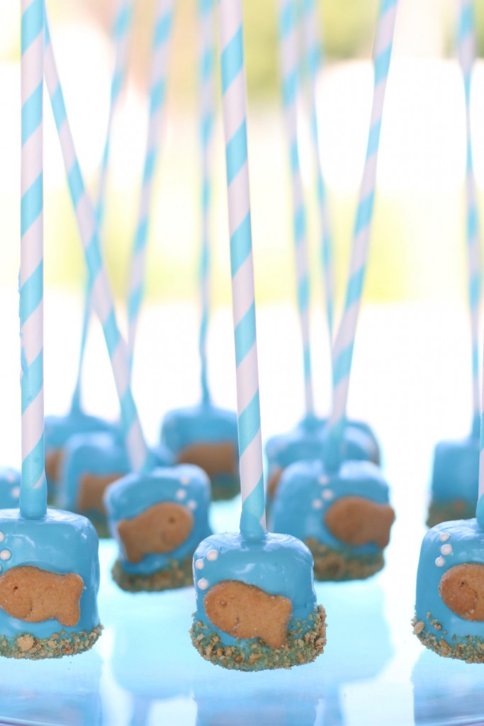 Under the Sea Marshmallow Pops