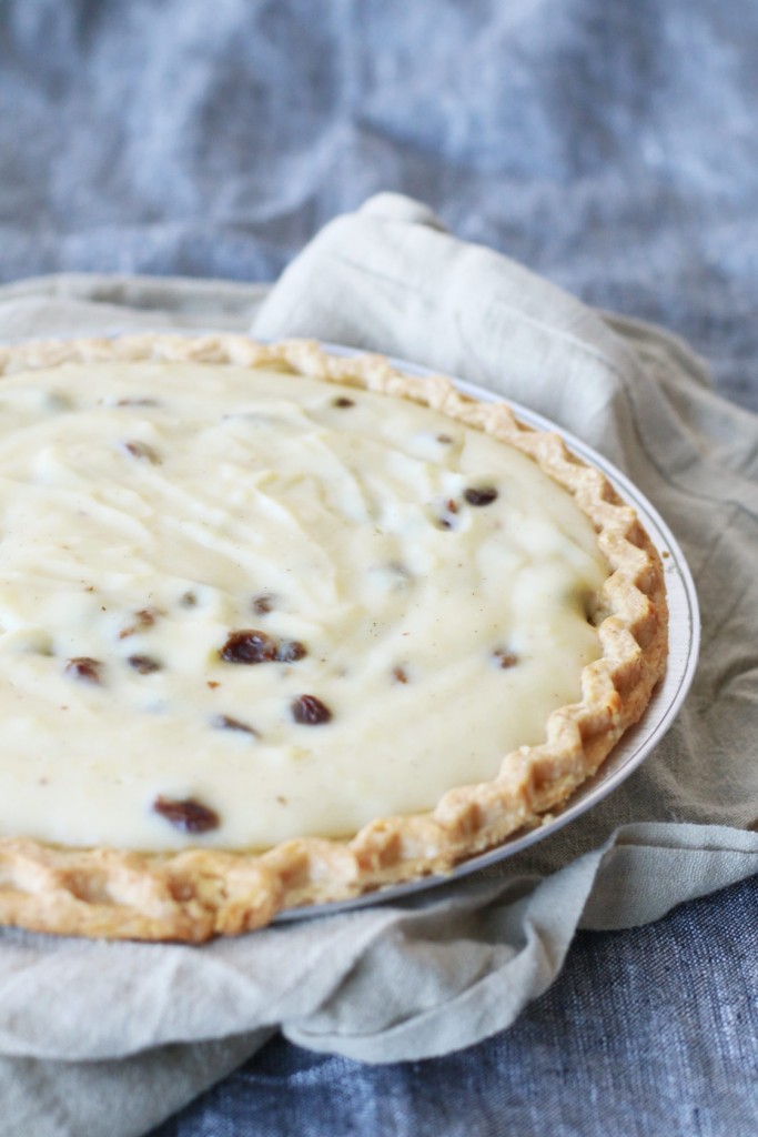 Sour Cream and Raisin Pie