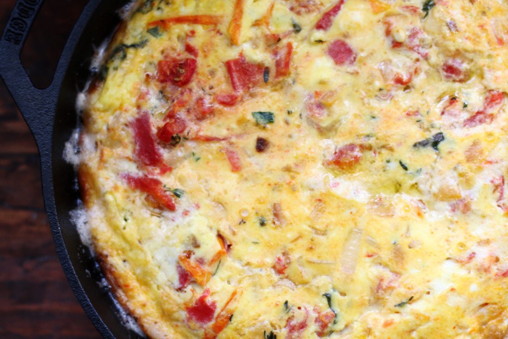 Slow-Roasted-Tomato-Frittata