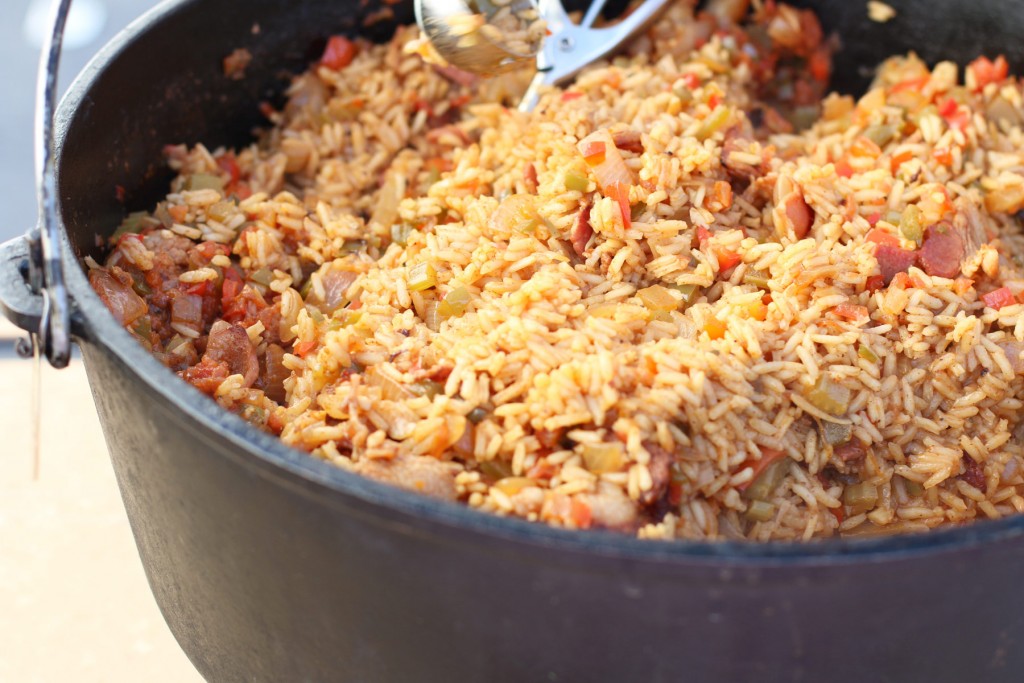 Dutch Oven Jambalaya