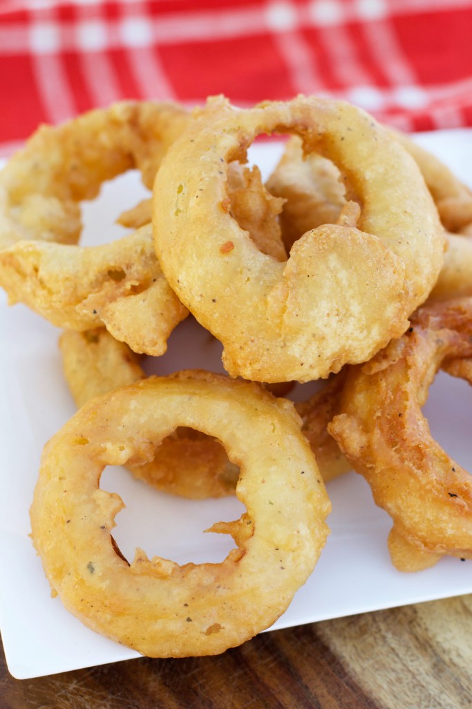 Beer-Battered Onion Rings