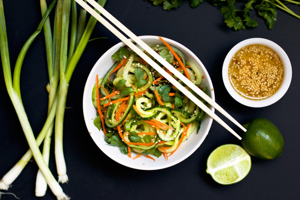 Asian Sesame Cucumber Salad