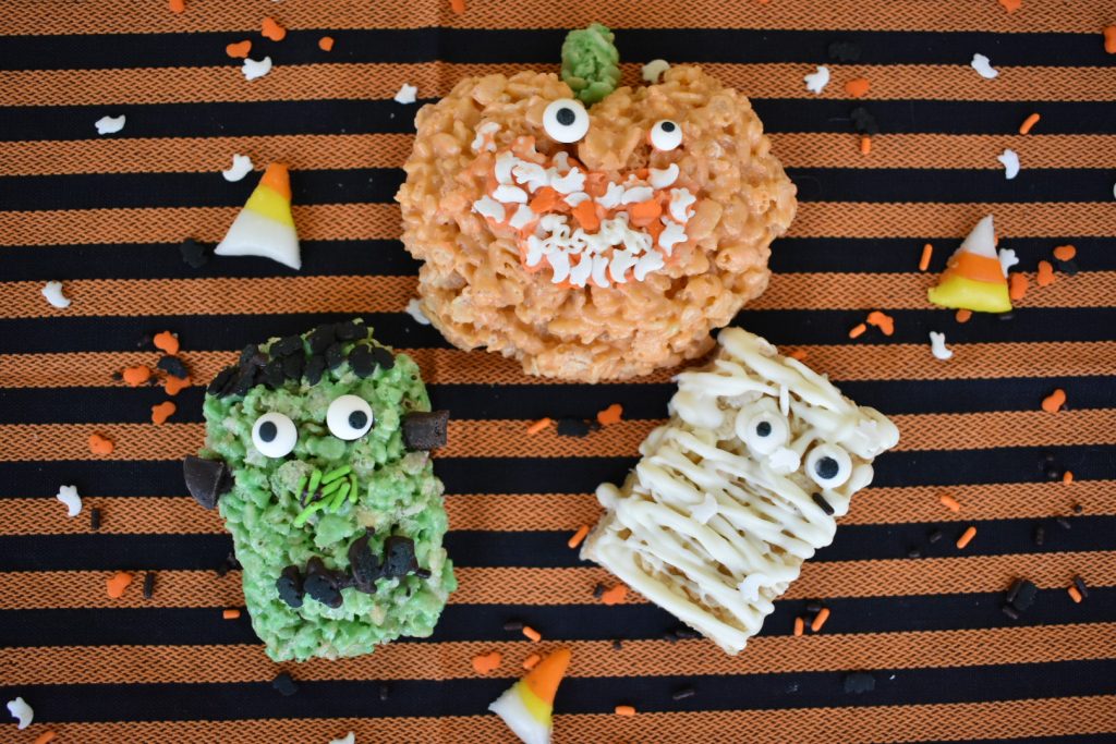 Rice Krispie Monsters