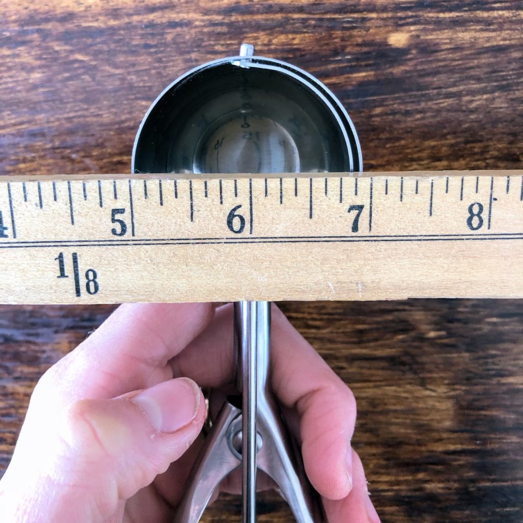 Ice Cream Scoop & Food Disher Sizes (w/ Size Chart!)