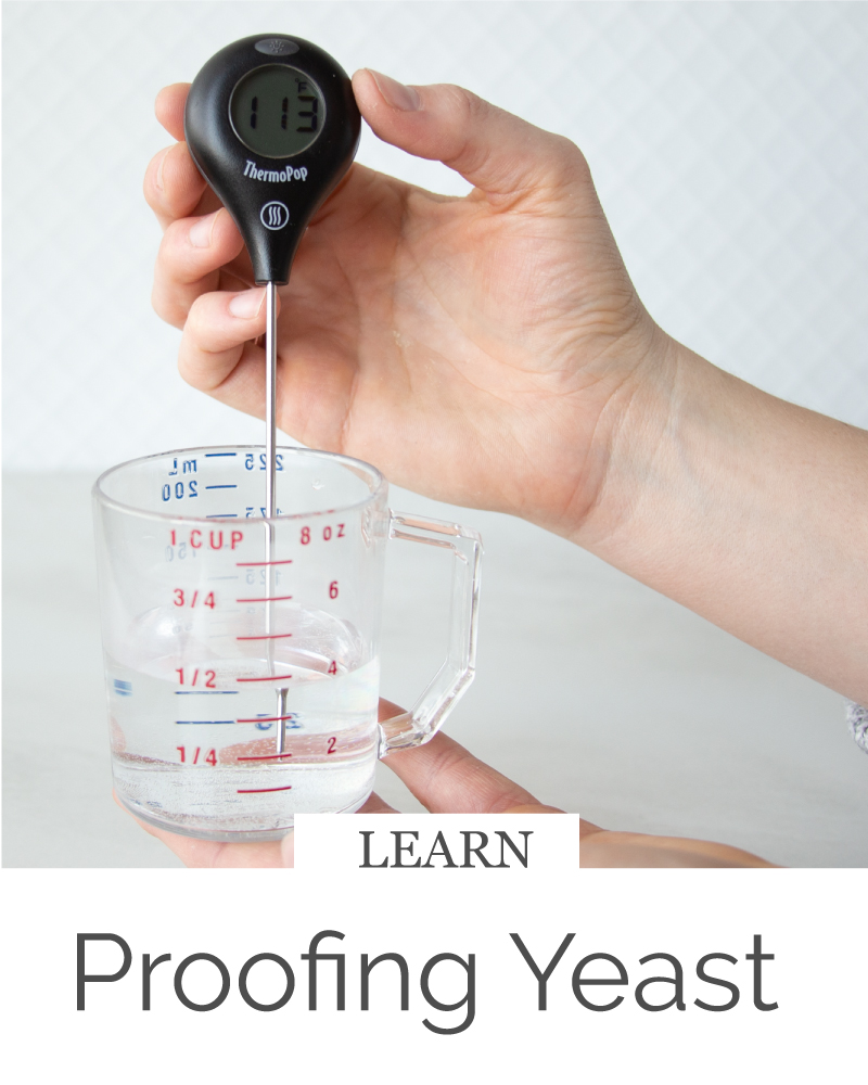 How to proof yeast