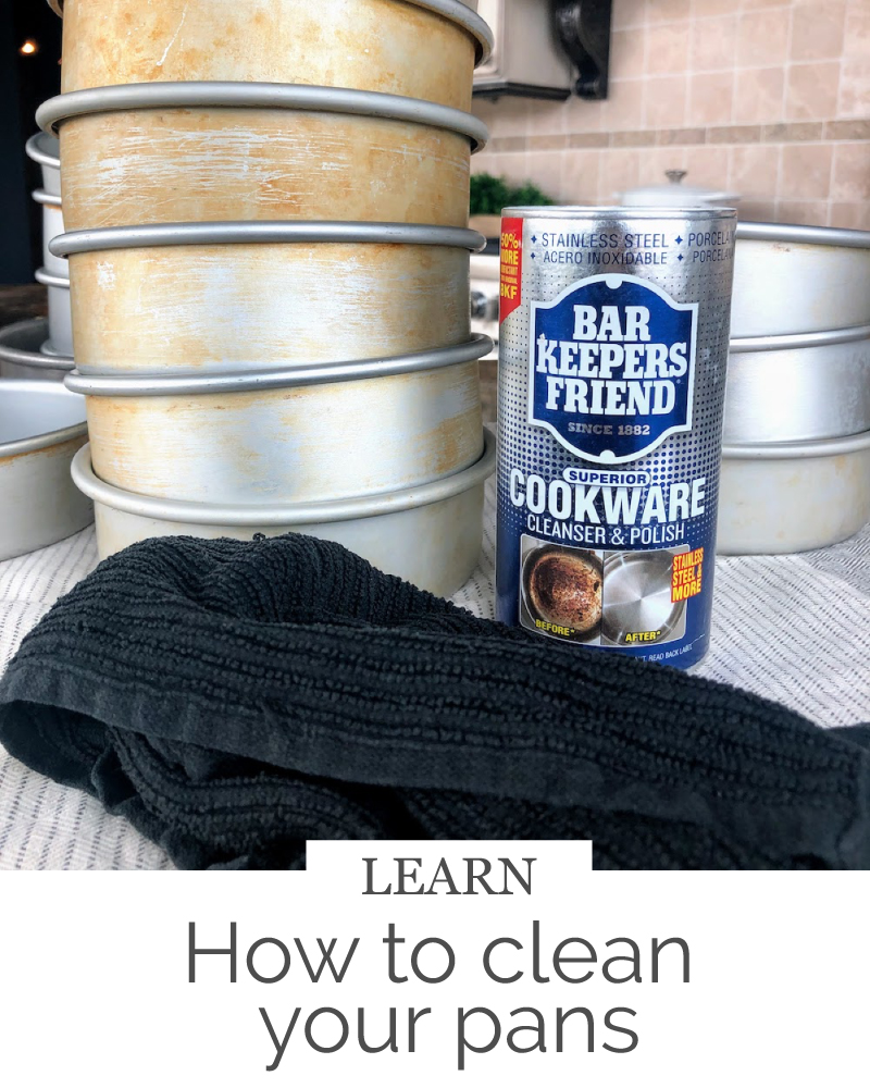 How to clean your aluminum pans