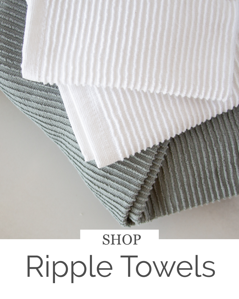 Our favorite ripple towels