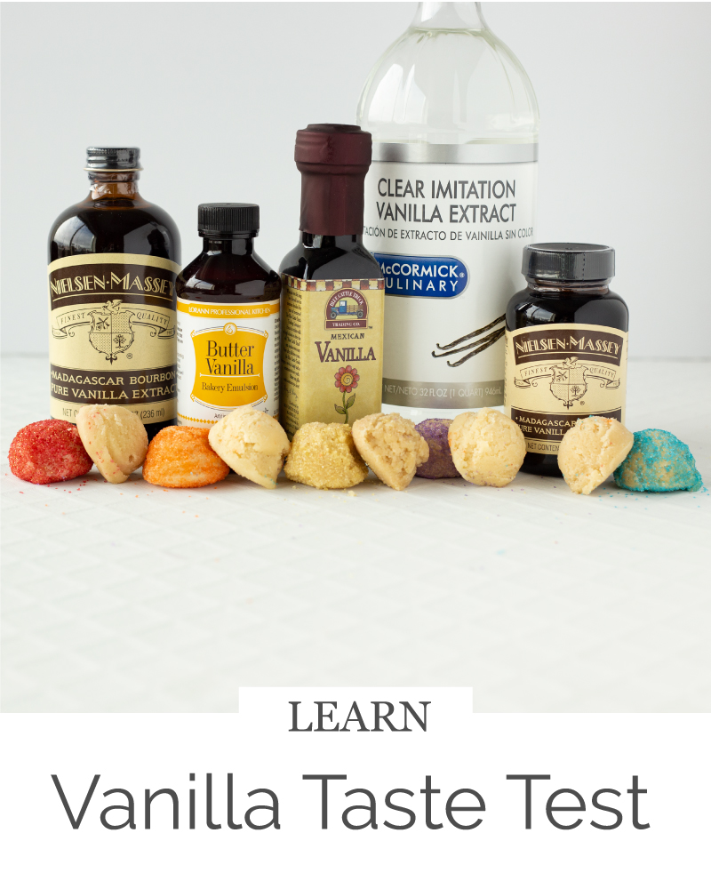 Vanilla taste test