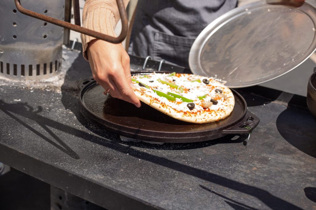 Best Portable Pizza Oven? - Lodge's Cast Iron Cook It All 