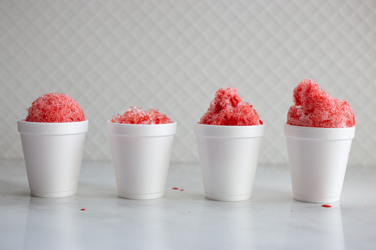 Soft ice snow top cone machine