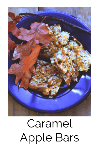 Caramel apple bars recipe