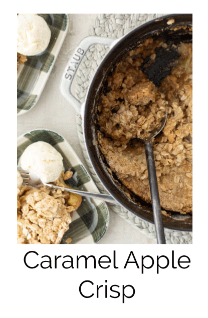 Caramel apple crisp recipe