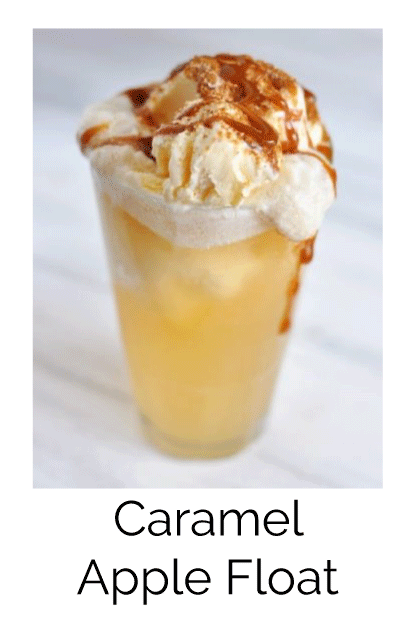 Caramel apple float recipe