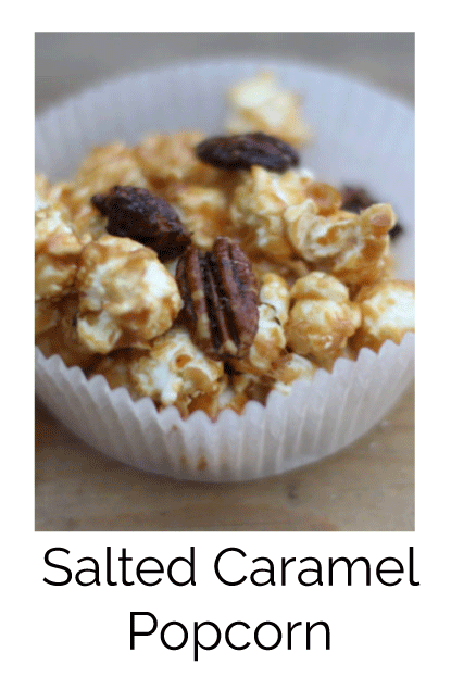 Salted caramel popcorn recipe