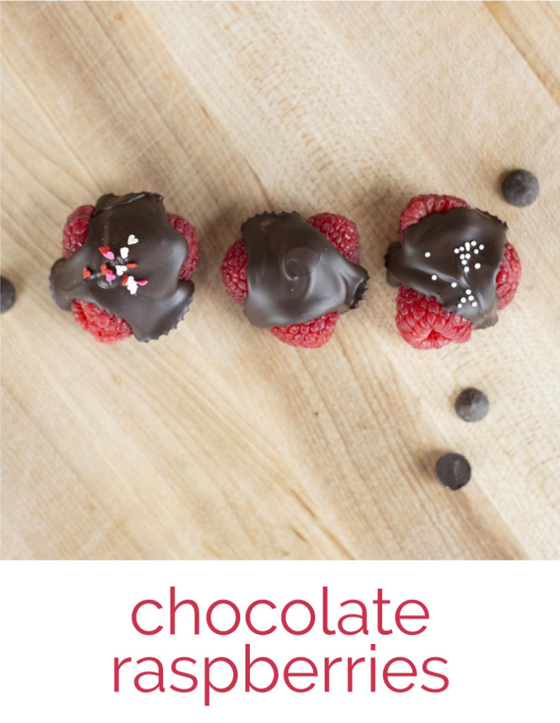 Chocolate raspberries how-to