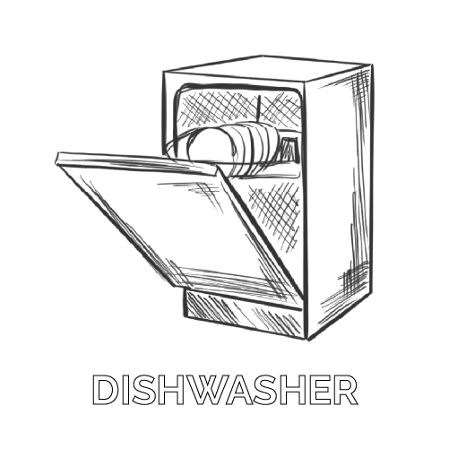 Dishwasher illustration