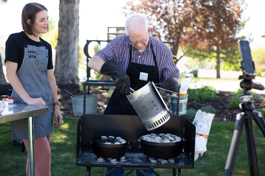 Dutch oven cooking