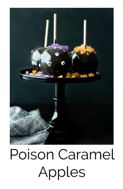 Poisoned caramel apples