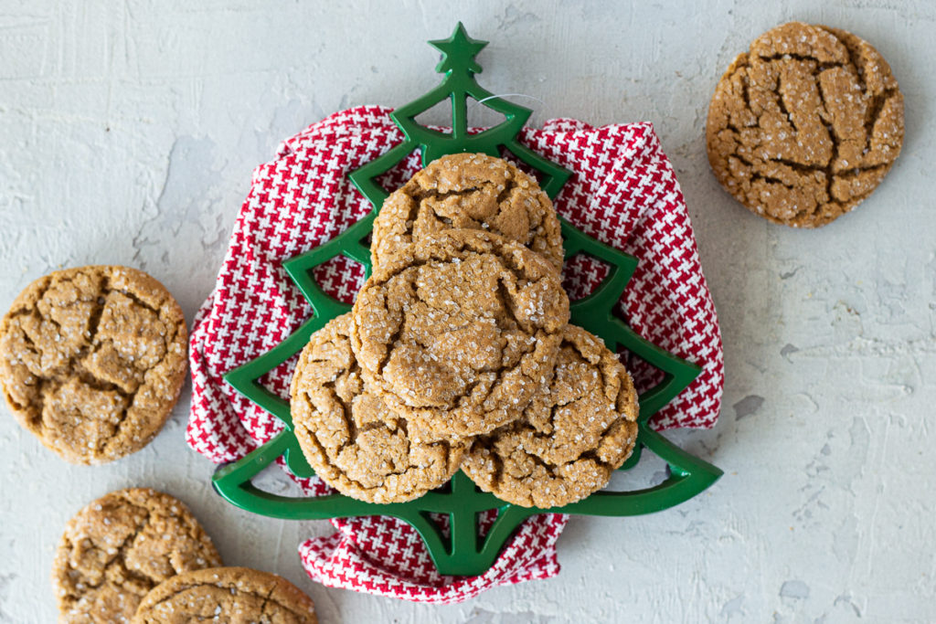 Soft Gingersnap Cookies