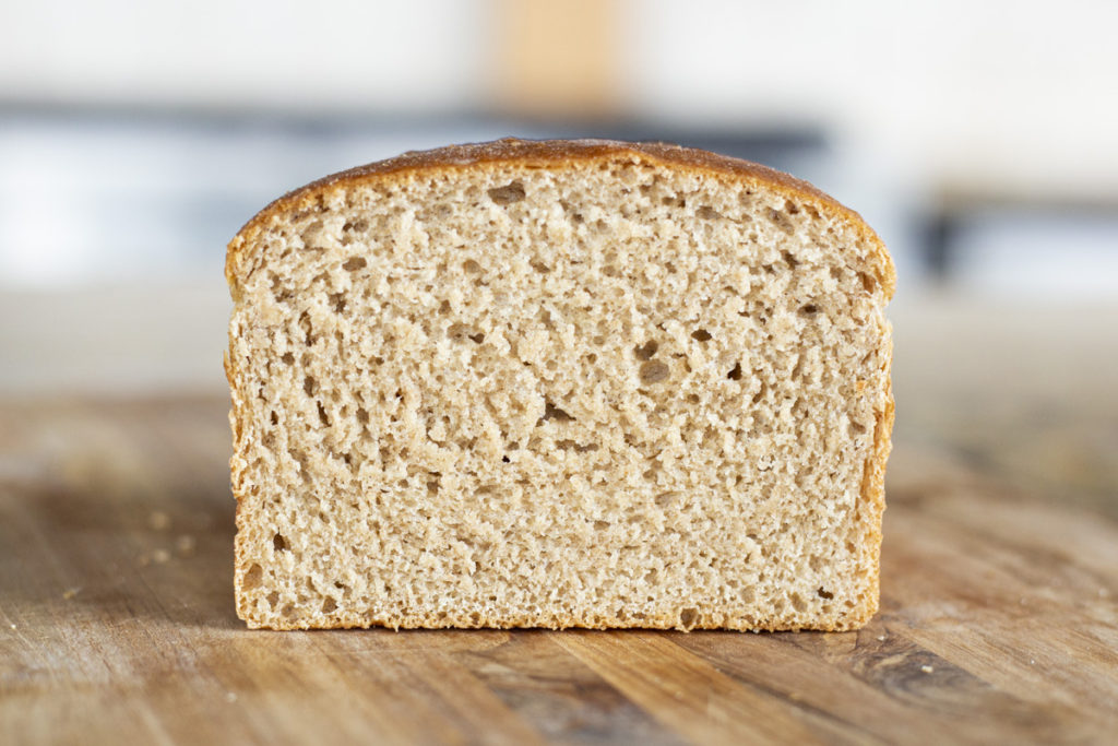 Nutrimill sandwich bread interior