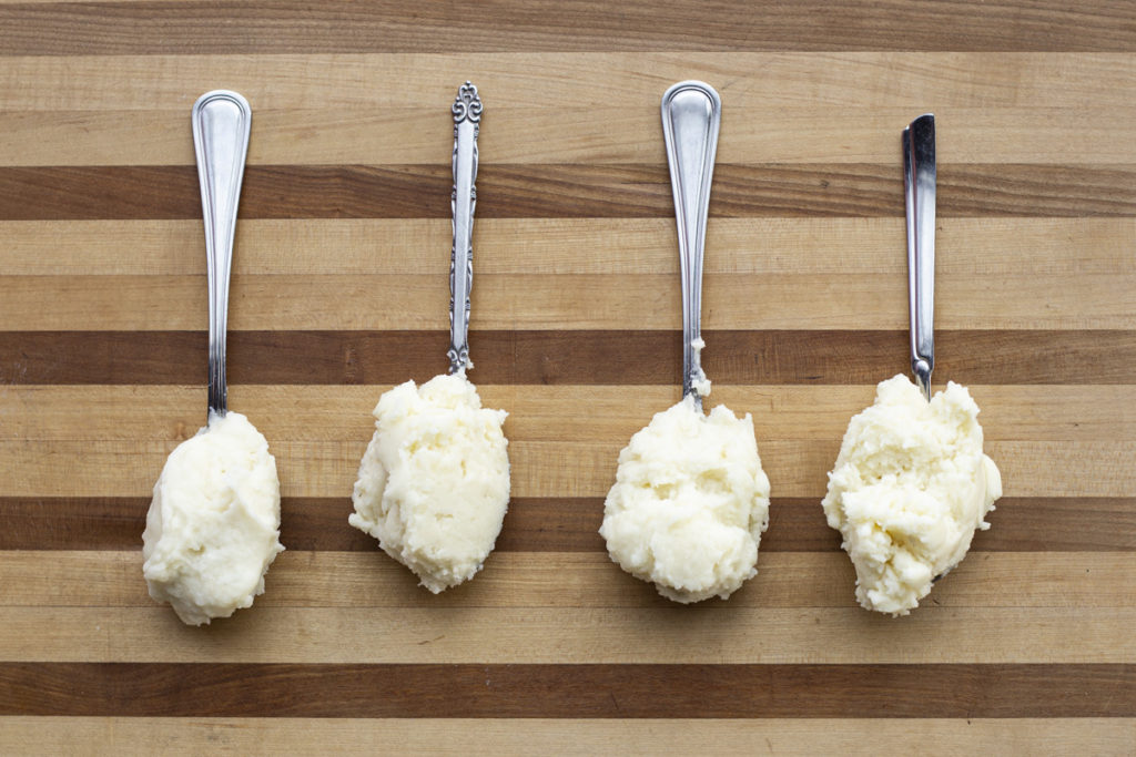 stand mixer finished mashed potatoes comparison