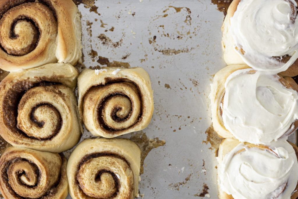 Nutrimill cinnamon rolls