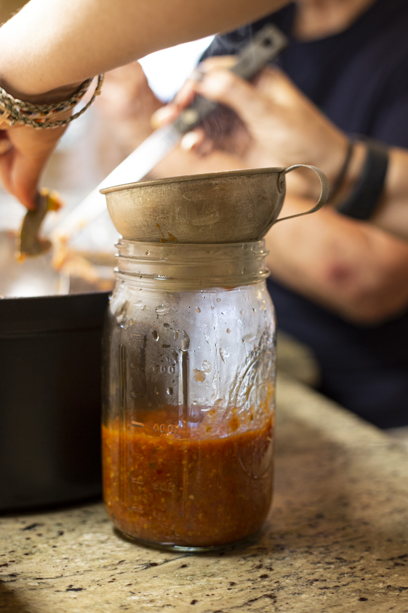 home canning tomato sauce