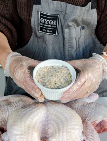 dry brining a turkey