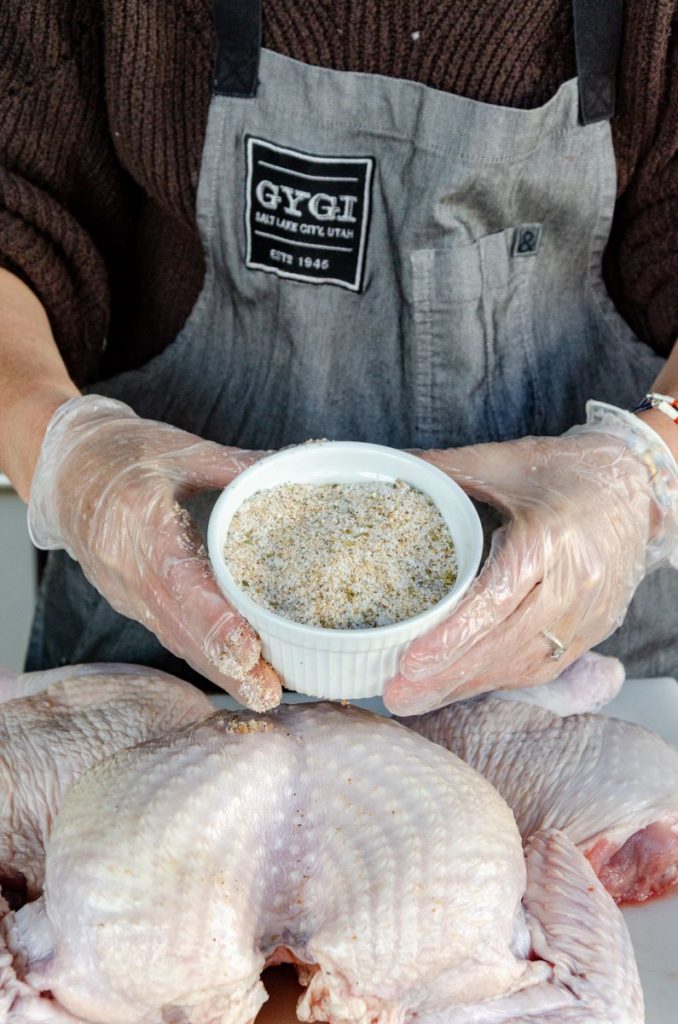 dry brining a turkey