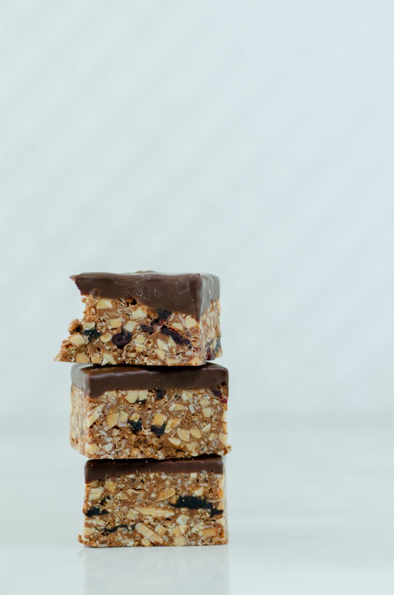 puffed quinoa chocolate bars