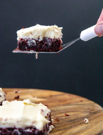 red velvet brownies