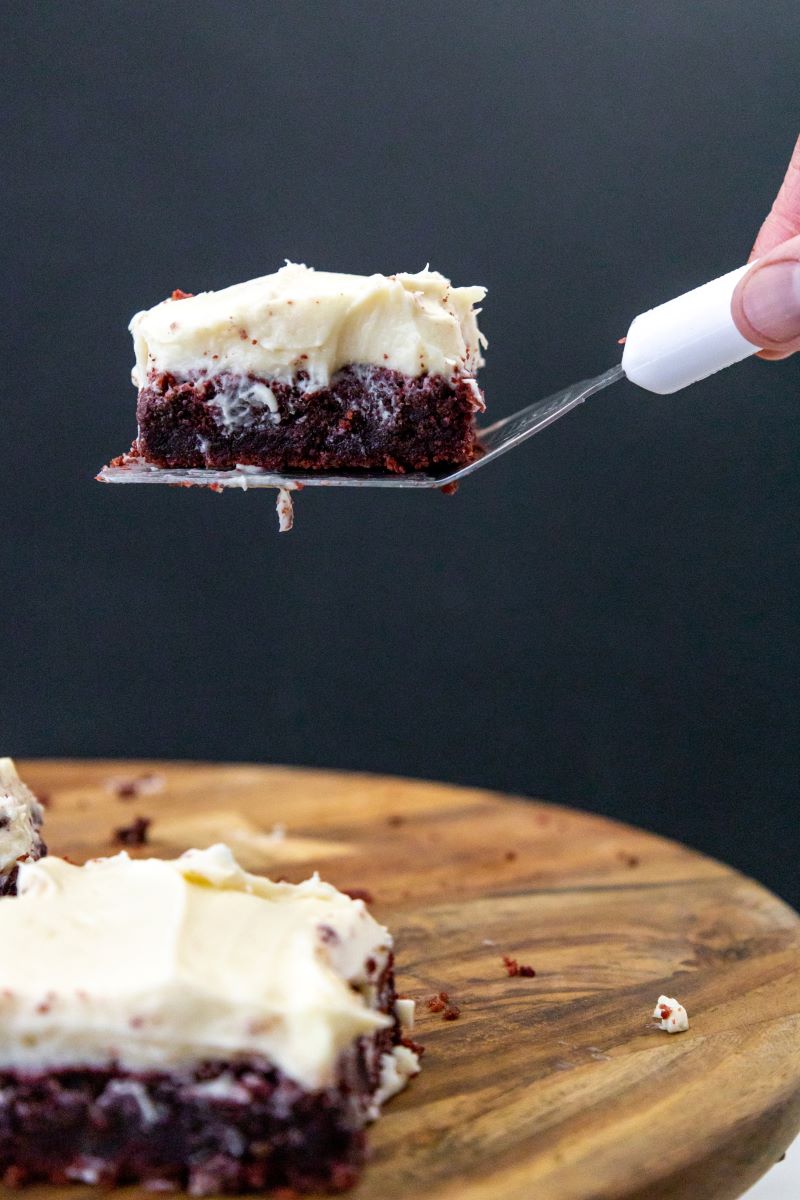 red velvet brownies