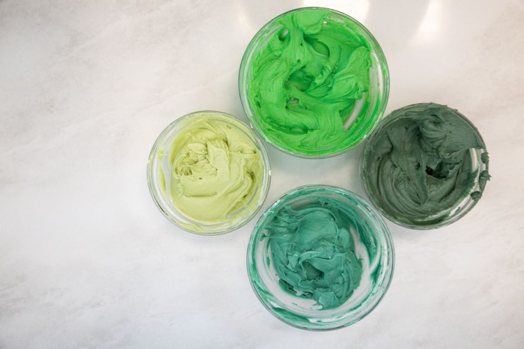 green buttercream