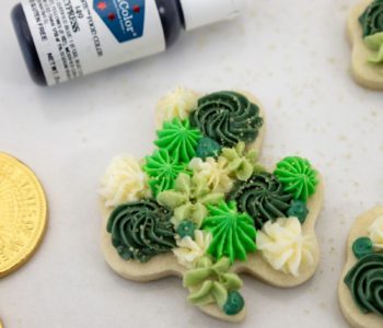 shamrock sugar cookies