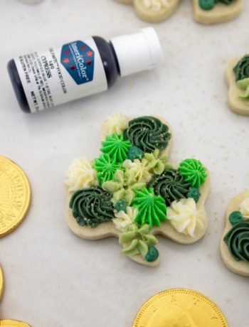 shamrock sugar cookies